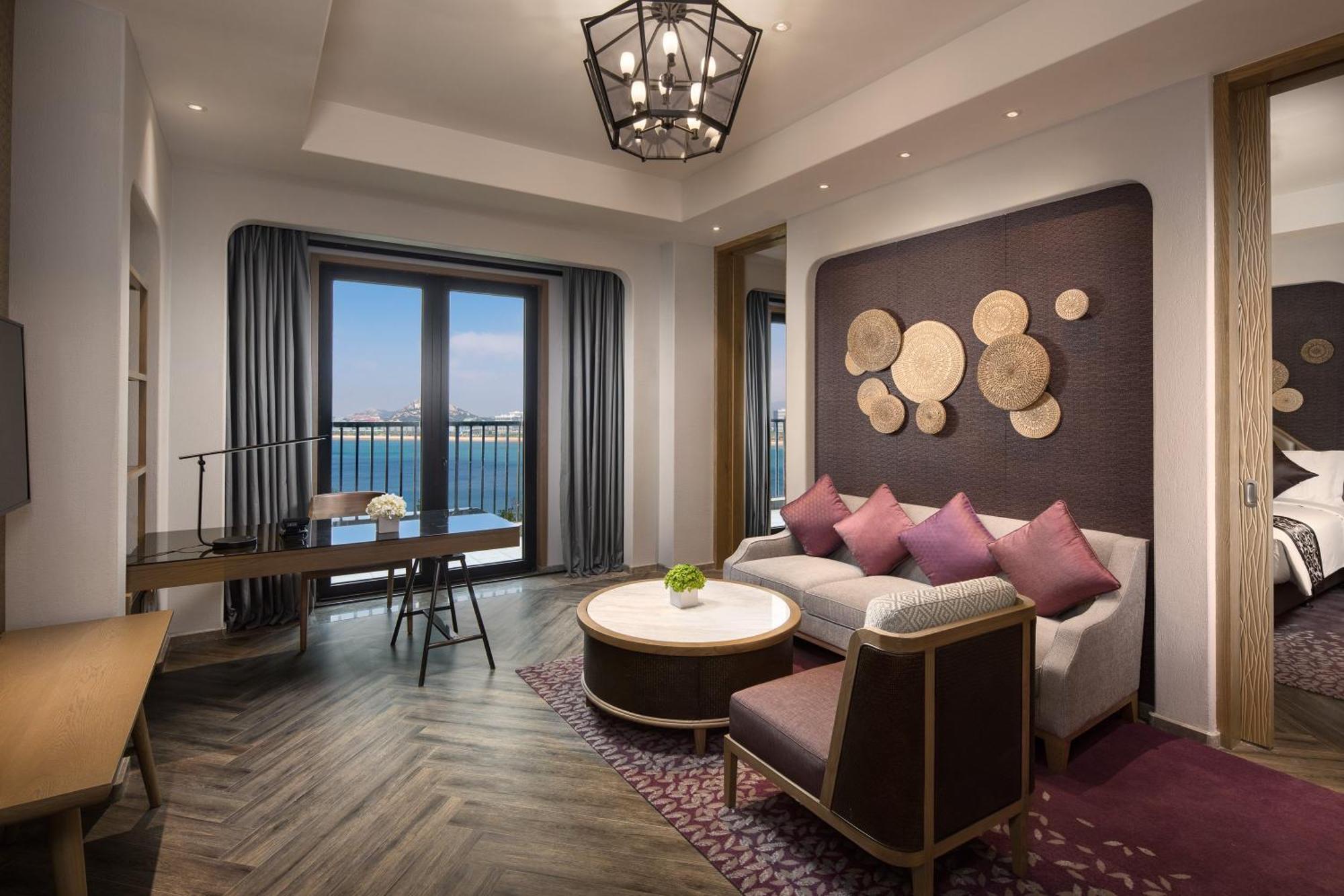 Hotel Crowne Plaza Qingdaoorientalmoviemetropolis By Ihg Zewnętrze zdjęcie
